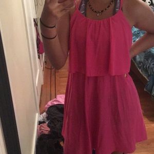 summer dress in pink size medium